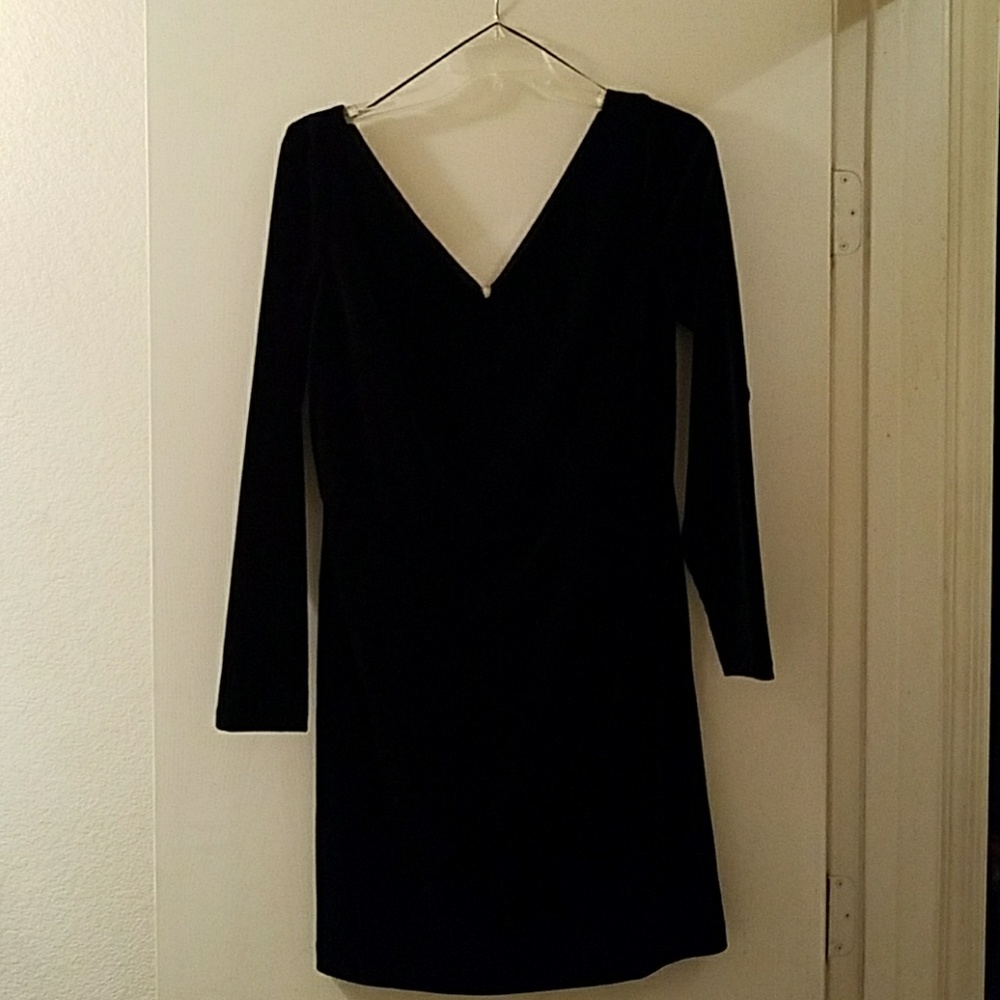 H&M velvet dress